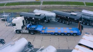 SINANLI TANKER низкорамный полуприцеп-трал. ОБЗОР.
