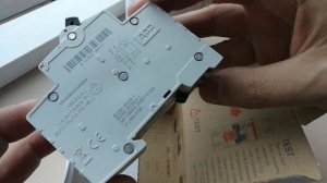 Новые дифавтоматы (АВДТ) ABB DSH201R, распаковываем