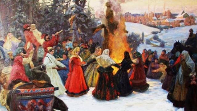 Проводы зимы, закликиваем весну. Приходи весна с цветами и зелеными лугами смотреть онлайн