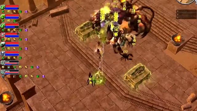 Titan Quest: Immortal Throne Uber Underlord - Nehebkau Scorpos King #11 смотреть онлайн