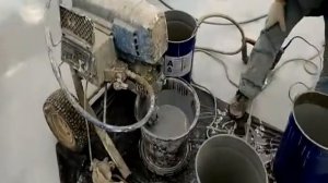 Окраска эпоксидной краской шлифованного бетона