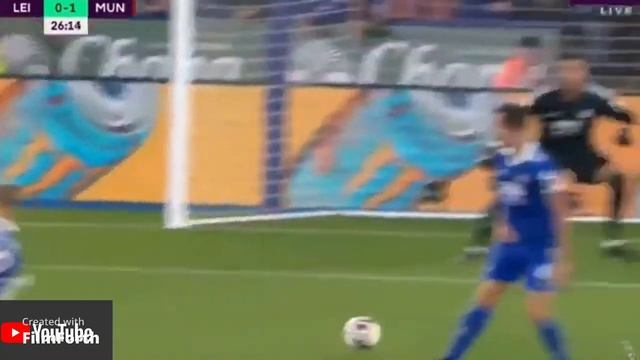 Leicester City vs Manchester United 0-1 Highlights смотреть онлайн
