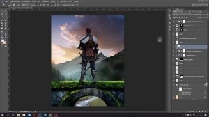 Процесс создания работы в Photoshop / тутор по фотошопу