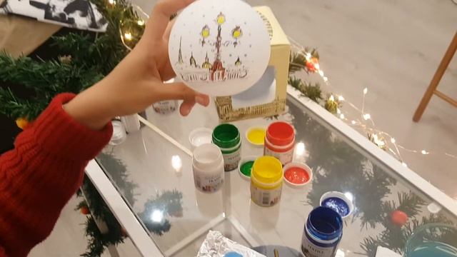 Мастер класс по росписи елочного шара от Ленигрушка