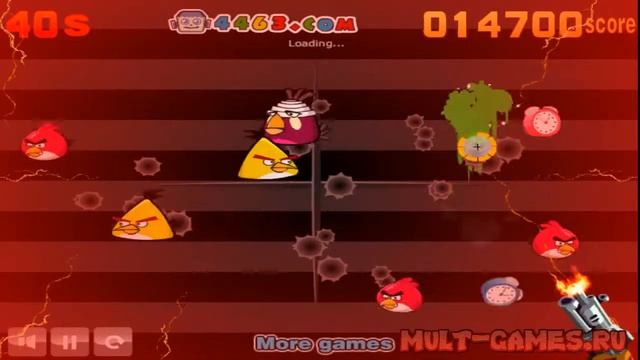 Онлайн игры Стрелялка Angry Birds смотреть онлайн