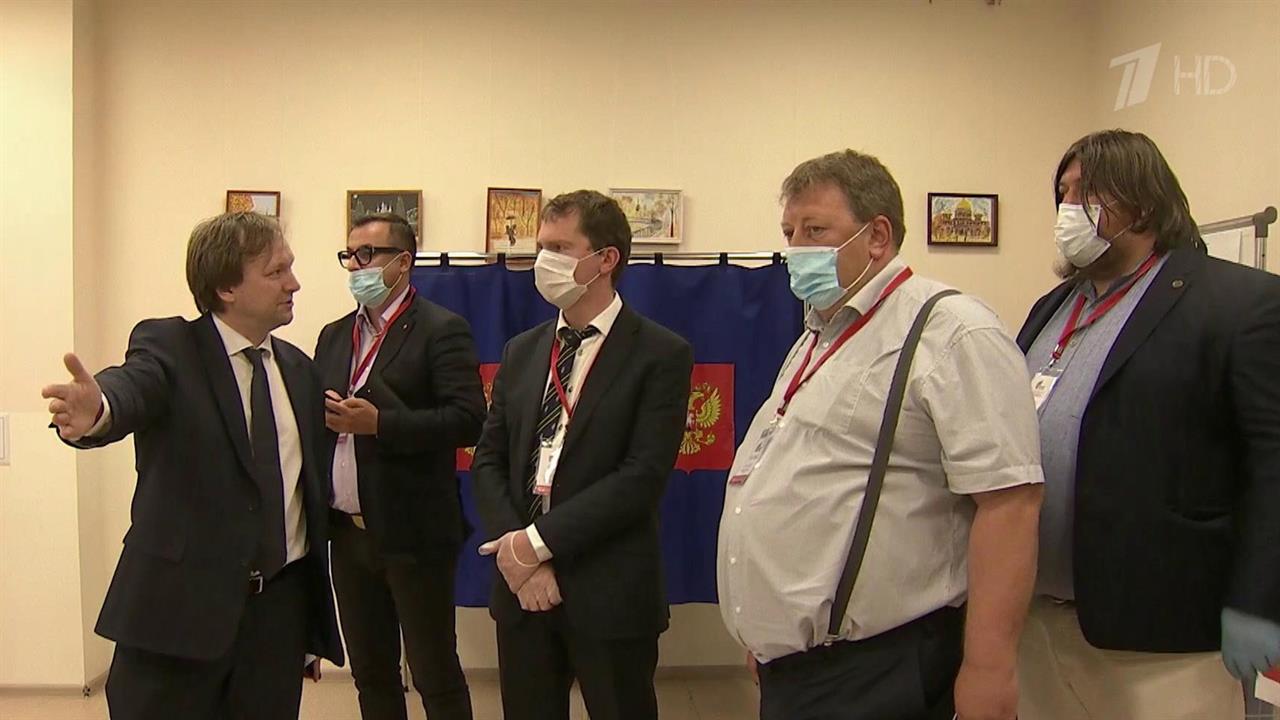 Международные эксперты приехали посмотреть и поучиться организации голосования в период пандемии
