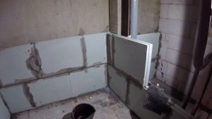 Укладка и монтаж пазогребневых плит, не обходимая замена старого ванного блока