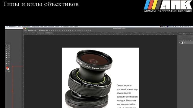 типы и виды фото объективов смотреть онлайн