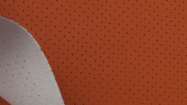 Оранжевая искусственная кожа перфорированная смотреть онлайн