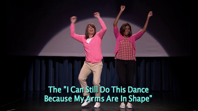 Эволюция танца мамы/ Evolution of Mom Dancing (Jimmy Fallon & Michelle Obama)