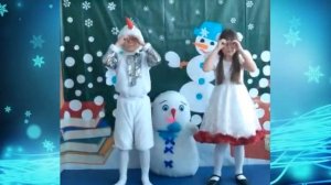 Муз  игра "Лепим снеговика"