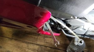 Как прокачать сцепление на HONDA VFR800