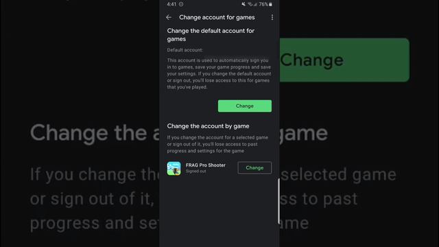 How to fix Configure Connection with Play Games app FRAG PRO SHOOTER