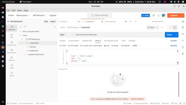 Simple REST API Golang MongoDB  And  Connect to Confluent Kafka (Create Read Delete)