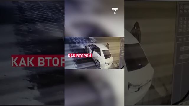 В Алматы Toyota Camry заглохла, когда ее пытались угнать