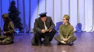 отрывок из постановки "А ЗОРИ здесь тихие"