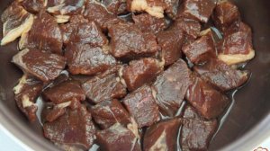 Говядина в соевом соусе с овощами