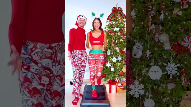 CHRISTMAS RUNNER EDITION ❤️🎄 Who has the best outfit?😂#christmas #running #sport