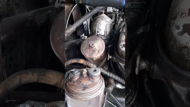 7511 МАЗ Заклинил после капиталки изза фильтра!!! смотреть онлайн