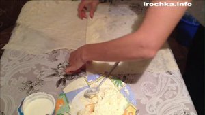 Быстрый завтрак Плацинда с брынзой и творогом Видео рецепт #3