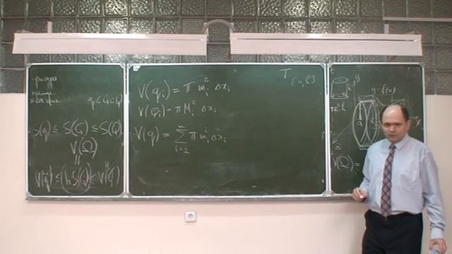 Математический анализ 2. Лекция 9b. Вычисление объемов