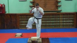 Тамэсивари - техника ударов в Киокусинкай каратэ (разбивание твёрдых предметов)