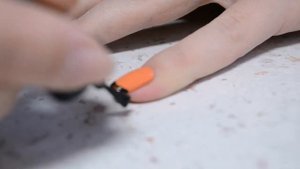 Дизайн ногтей. Леопард.