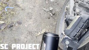 ПРЯМОТОЧНЫЙ ВЫХЛОП НА STELS FLEX 250 | SC PROJECT | СРАВНЕНИЕ СО СТОКОВЫМ ГЛУШИТЕЛЕМ