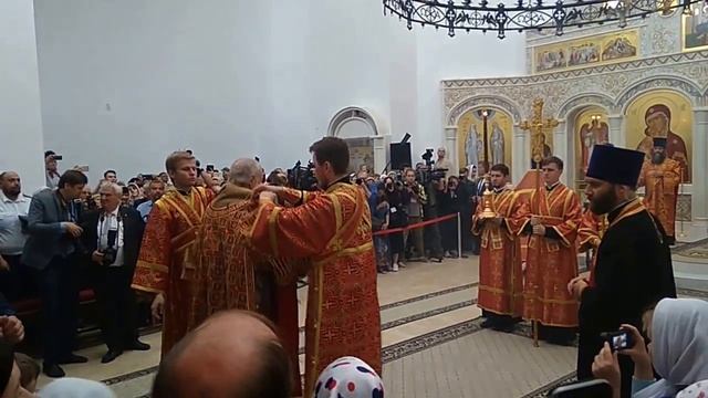 Межная. Облачение Патриарха 15.07.2018