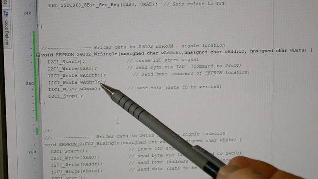 Microchip eeprom hi,lo Address Reading & Writing with source code Data-logger смотреть онлайн