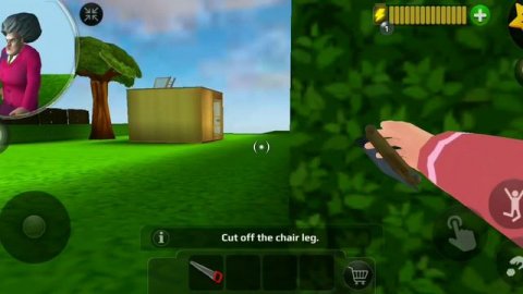 Cut off the chair leg | Scary teacher | Chapter 1 #games #scaryteacher #chapter1