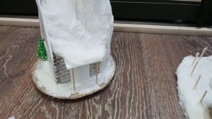 Новогодние домики.