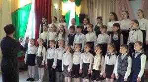 хор младших классов  Я Дубравин Ходики