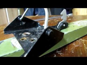 Установка лыжного крепления типа n75.