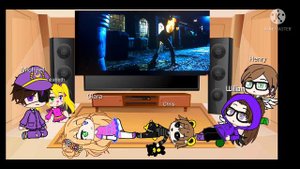 Afton's and Henry react to ghost rider