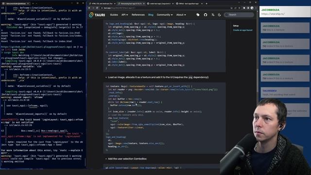 Tauri + EGUI, Immediate Mode GUI Desktop App In Rust