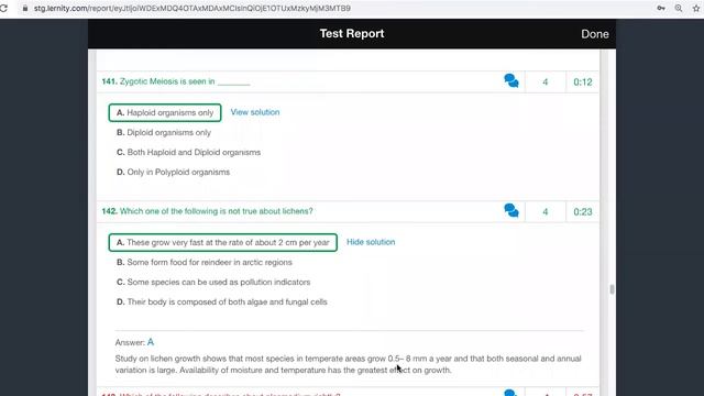 11th - Biology | Weekly NEET Paper 4 Discussion - July - 24