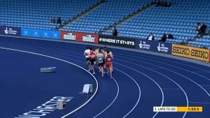 British Champs 1500m Mens Heat 3 ( Jake Wightman and George Mills)