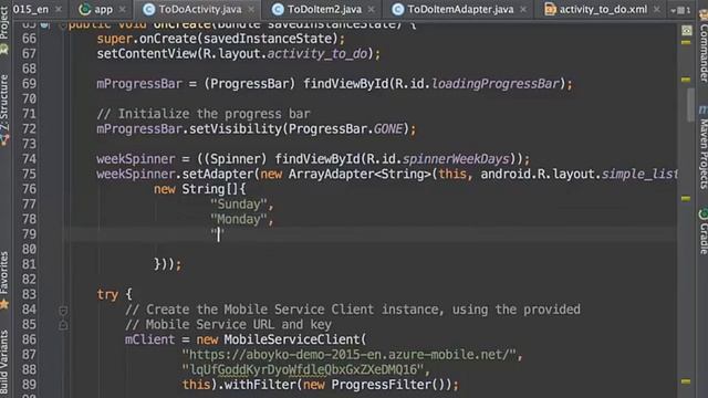 Development of Android mobile application using Azure Mobile Services | XAML Developer смотреть онлайн