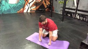 Перекаты на кулаках в упоре