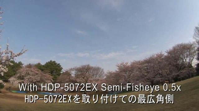 RAYNOX HDP-5072EX High Definition Semi-Fisheye Conversion Lens 0.5x_HDR-FX1000 смотреть онлайн