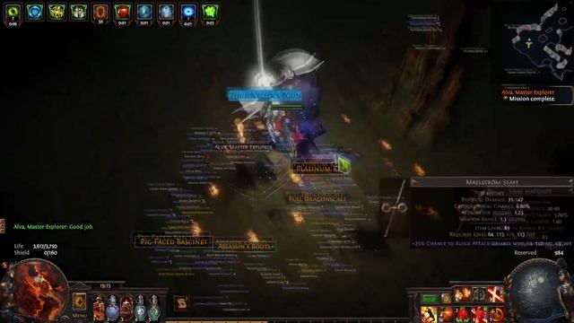 Loot from 100 Alva Missions  Path of Exile