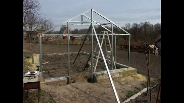 Теплица своими руками из металлопрофиля
