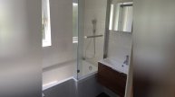 75 Gray Linoleum Floor Bathroom Design Ideas You'll Love ?