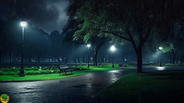 Adiós Al Insomnio con Sonido de LLuvia y Truenos ★ ︎Alivio Del Estrés, Dormir Profundamente