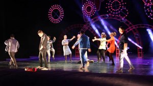 Юбилейный вечер в Рязанском Театре драмы. Дискотека в стиле 90-х.