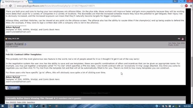 TEW 2016 | Dev Diary | Day 2 | Contract Offer Templates смотреть онлайн