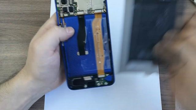 Замена дисплея Huawei Honor 20 YAL L21 смотреть онлайн