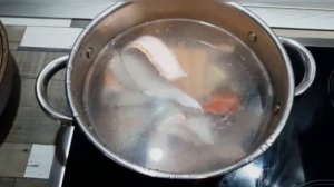 Уха из радужной форели!
