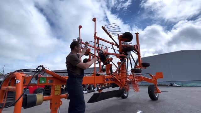 Подборочная система (грабли) KAYHAN 720 смотреть онлайн